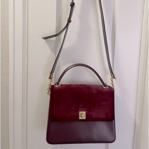 Michael Kors Natalie Satchel in Plum